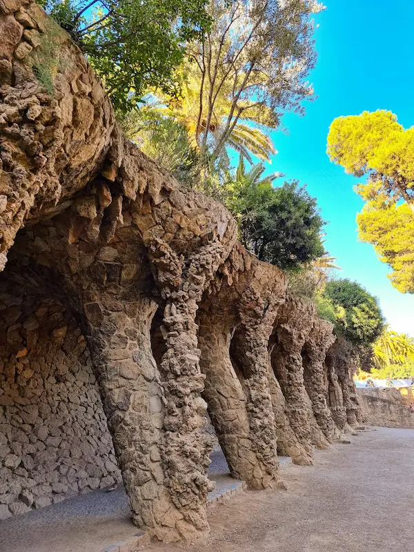 Park Güell rock formation