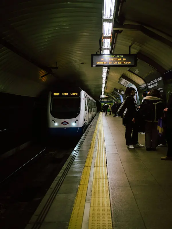Metro Madrid Spain