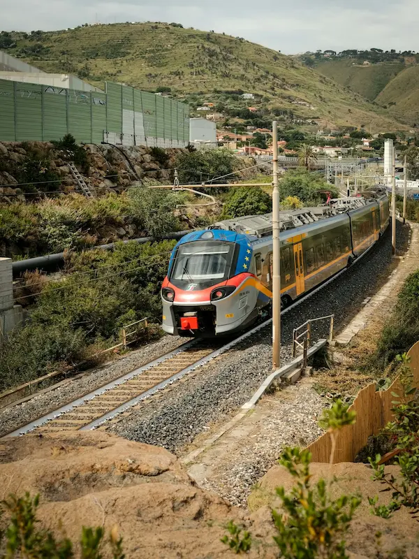 train in Madrid, Spain