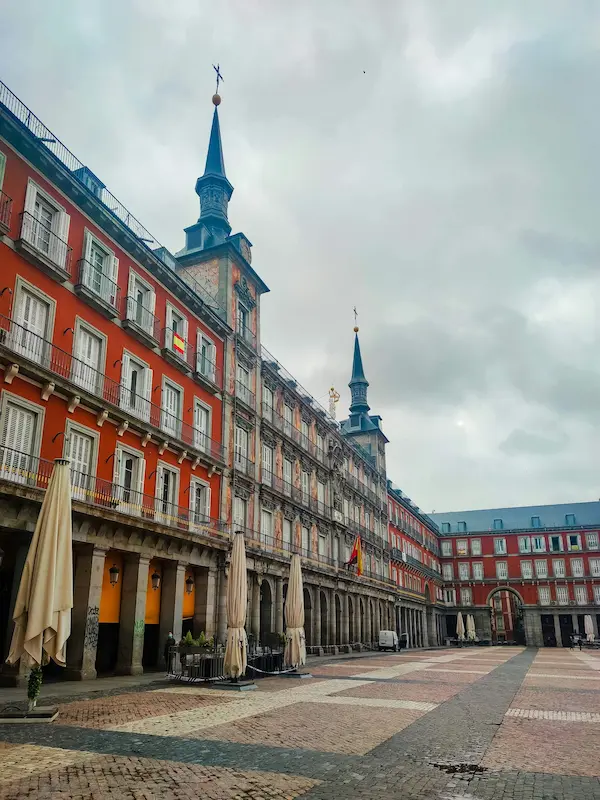 plaza mayor de madrid spain